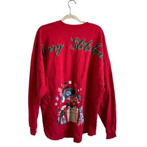 Disney Merry Stitchmas Red Spirit Jersey -‎ Size XXL